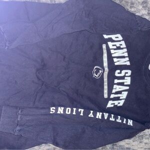 Hanes Penn State Nittany Lions Long Sleeve Shirt - Navy